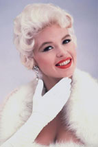 Jayne Mansfield one of the most memorable faces of an era.