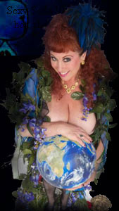 Busty brunette Annie Sprinkle the openly bisexual.