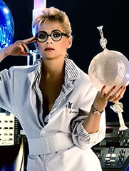 Barbara Crampton involved in bizarre experiments.