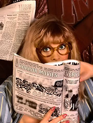 Barbara Crampton involved in bizarre experiments.