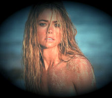 Denise Richards’s bare-chested.